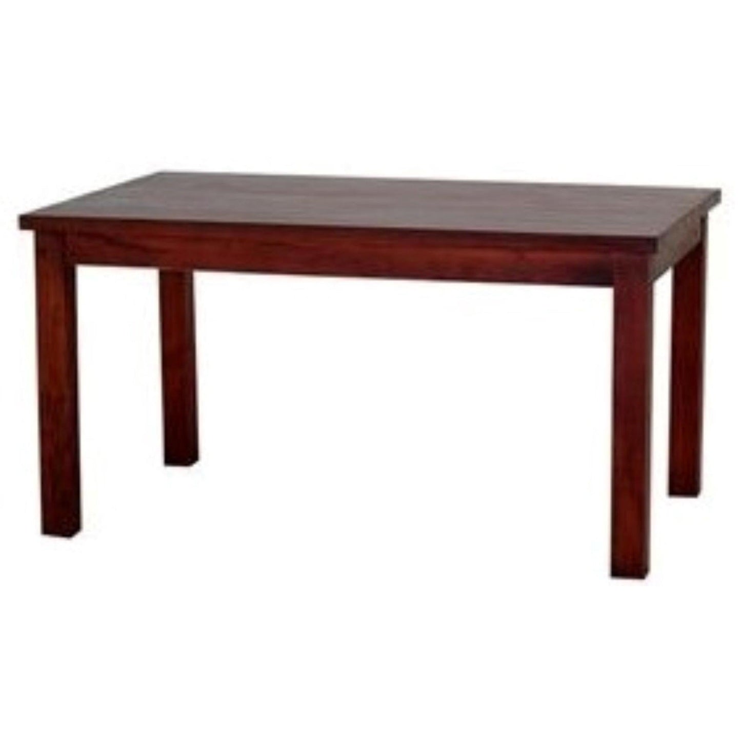 FULTON SOLID MAHOGANY DINING TABLE IN MAHOGANY 150CM - MyChocolateWood