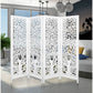 FUREND ROOM DIVIDER SOLID MANGO WOOD180 X 200 IN WHITE - MyChocolateWood