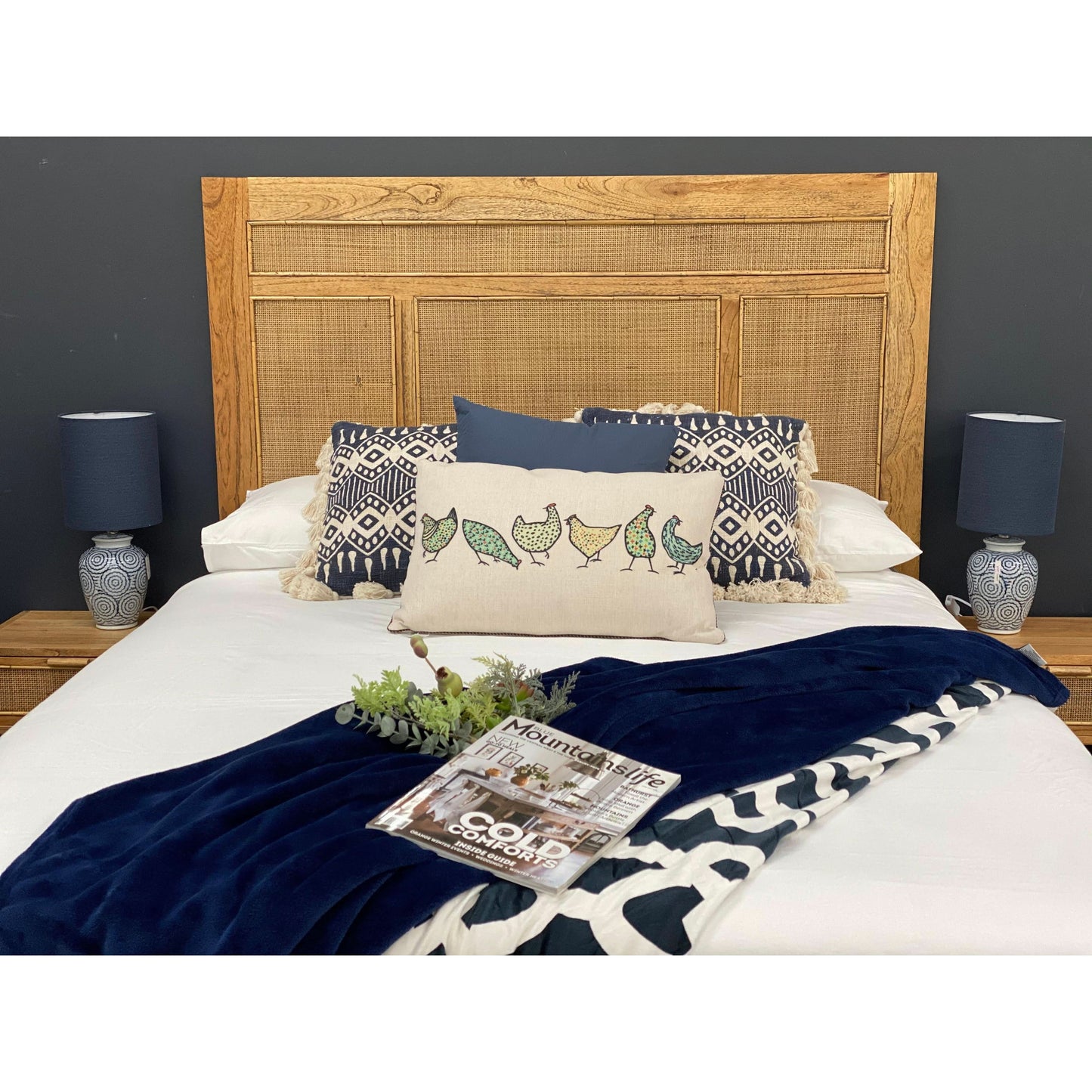 GALILEO KING BEDHEAD IN MINDI WOOD - MyChocolateWood