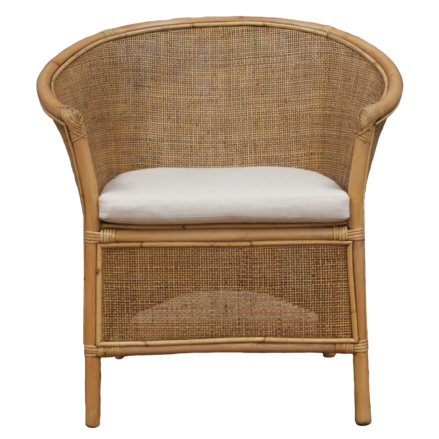 GALILEO RATTAN ARMCHAIR LOUNGE CHAIR - MyChocolateWood