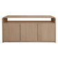 GATSBY 150CM MINDI WOOD 3 DOOR BUFFET, NATURAL - MyChocolateWood