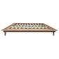 GATSBY WHITE CEDAR QUEEN PLATFORM BED NATURAL - MyChocolateWood