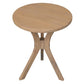 GATSBY WHITE CEDAR ROUND SIDE TABLE SET NATURAL - MyChocolateWood