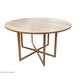 GETANO ROUND BAR TABLE IN SOLID TASSIE OAK CLEAR LACQUER - 150CM DIAMETER - MyChocolateWood