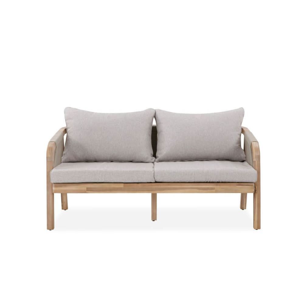 GLOSTER ACACIA WOOD & ROPE 4 - PIECE OUTDOORS SETTING - MyChocolateWood