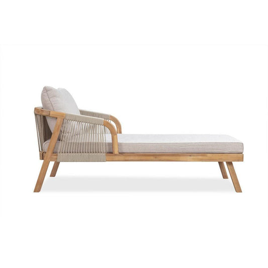 GLOSTER ACACIA WOOD SUN LOUNGER - MyChocolateWood
