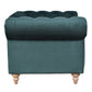 GOTCHA CHESTERFIELD ARMCHAIR IN GREEN VELVET - MyChocolateWood