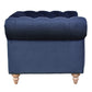 GOTCHA CHESTERFIELD ARMCHAIR IN NAVY VELVET - MyChocolateWood