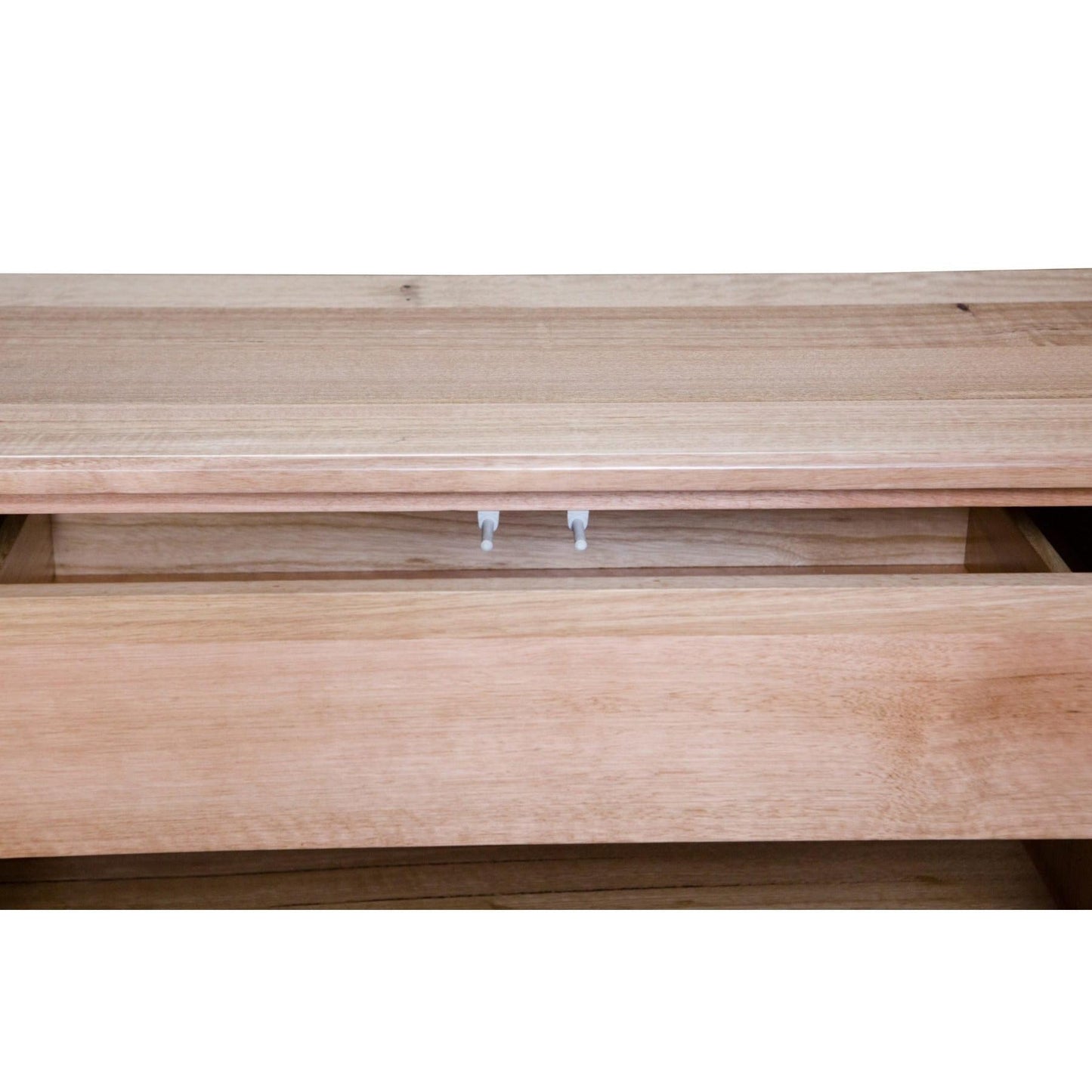 GRANVILLE TASSIE OAK BUFFET/SIDEBOARD 4 DOORS & 1 HIDDEN DRAWER NATURAL - MyChocolateWood