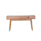 GRANVILLE TASSIE OAK CONSOLE TABLE/HALL TABLE WITH 2 DRAWERS - MyChocolateWood