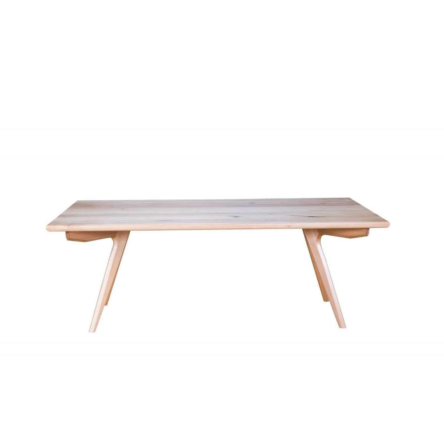 GRANVILLE TASSIE OAK RECTANGULAR DINING TABLE 2400MM - MyChocolateWood