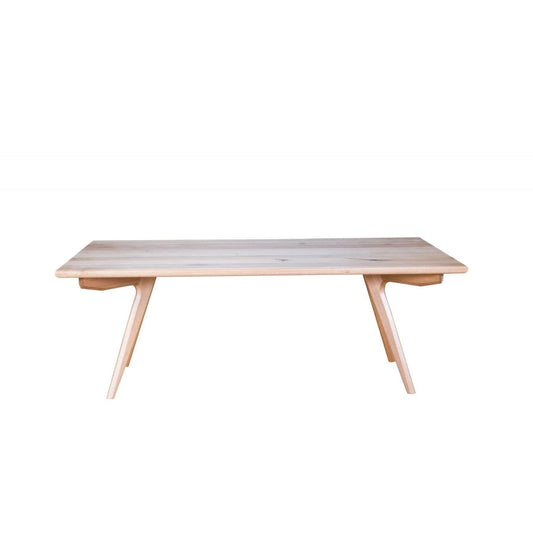 GRANVILLE TASSIE OAK RECTANGULAR DINING TABLE 2400MM - MyChocolateWood