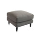 GUIDO OTTOMAN FOOTSTOOL POUFE HAMPTONS STYLE IN SMOKE COLOURED FABRIC - MyChocolateWood