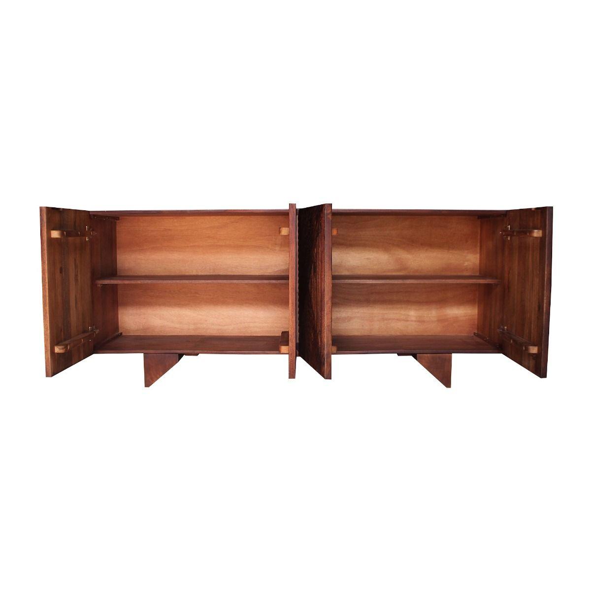 GWYNETH BUFFET/SIDEBOARD IN SOLID MANGO WOOD - MyChocolateWood