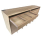 GYMEA AMERICAN OAK BUFFET 4 DOORS & 2 DRAWERS - FLOOR STOCK CLEARANCE - MyChocolateWood