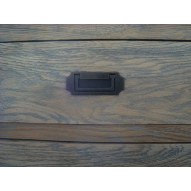 HAMPTON GREYWASHED OAK TV UNIT 140CM - MyChocolateWood