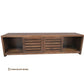 HAVANA TASSIE OAK SLIDING DOORS TV UNIT 180CM - MyChocolateWood