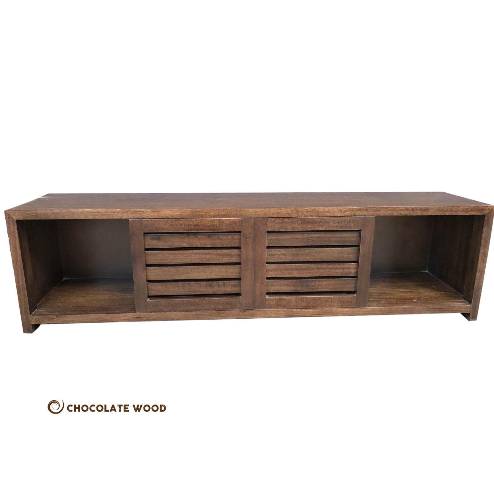HAVANA TASSIE OAK SLIDING DOORS TV UNIT 180CM - MyChocolateWood