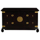 HIROKO SOLID MAHOGANY CHINESE STYLE BUFFET/SIDEBOARD2 DOORS 4 DRAWERS IN CHOCOLATE - MyChocolateWood
