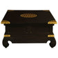 HIROKO SOLID MAHOGANY CHINESE STYLE RECTANGULAR COFFEE TABLE 4 DRAWERS IN CHOCOLATE COLOUR - MyChocolateWood