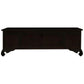 HIROKO SOLID MAHOGANY CHINESE STYLE TV UNIT 2 DOORS & 4 DRAWERS IN CHOCOLATE 190 CM - MyChocolateWood