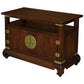 HIROKO SOLID MAHOGANY CHINESE STYLE TV UNIT IN MAHOGANY 97CM - MyChocolateWood