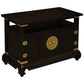 HIROKO SOLID MAHOGANY CHINESE STYLE TVUNIT IN CHOCOLATE 97CM - MyChocolateWood