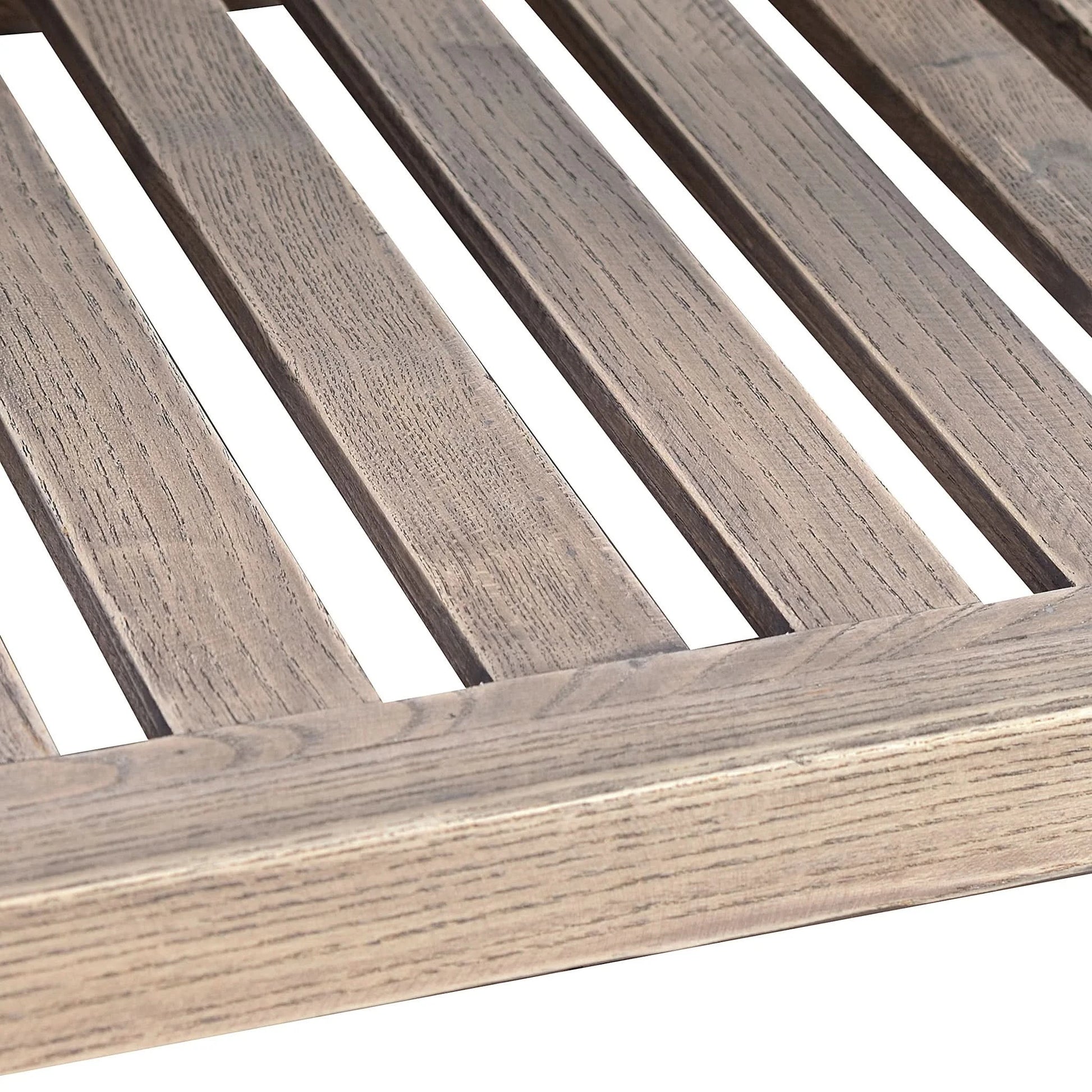 HUGO SLATED OAK SIDE TABLE LAMP TABLE NATURAL - MyChocolateWood