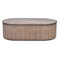 JARVIS SLATTED OLD ELM COFFEE TABLE NATURAL - MyChocolateWood