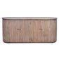 JARVIS SLATTED OLD ELM SIDE SIDEBOARD/BUFFET  NATURAL - MyChocolateWood