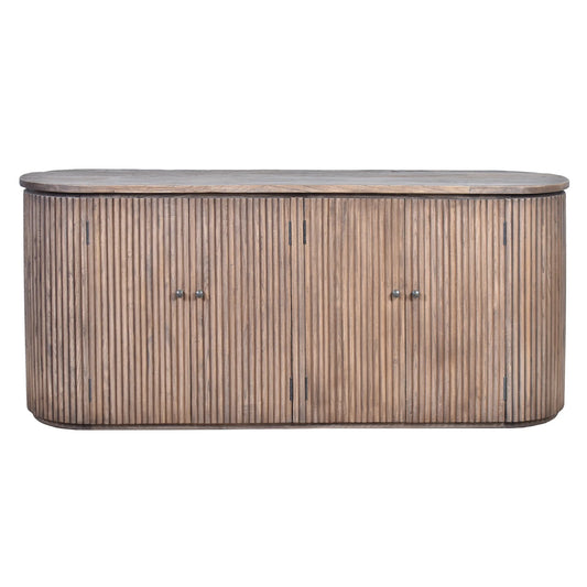 JARVIS SLATTED OLD ELM SIDE SIDEBOARD/BUFFET  NATURAL