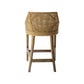 JENALLI HAMPTONS RATTAN COUNTER STOOL IN MANGO TEAK - MyChocolateWood