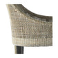 JENALLI HAMPTONS RATTAN COUNTER STOOL IN SMOKED GREYWASH - MyChocolateWood