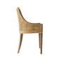 JENALLI HAMPTONS RATTAN DINING CHAIR/ LOUNGE CHAIR IN MANGO TEAK - MyChocolateWood
