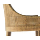 JENALLI HAMPTONS RATTAN DINING CHAIR/ LOUNGE CHAIR IN MANGO TEAK - MyChocolateWood