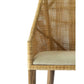 JENALLI HAMPTONS RATTAN DINING CHAIR/ LOUNGE CHAIR IN NATURAL - MyChocolateWood