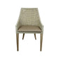 JENALLI HAMPTONS RATTAN OUTDOORS DINING CHAIR ANTIQUE WHITE - MyChocolateWood