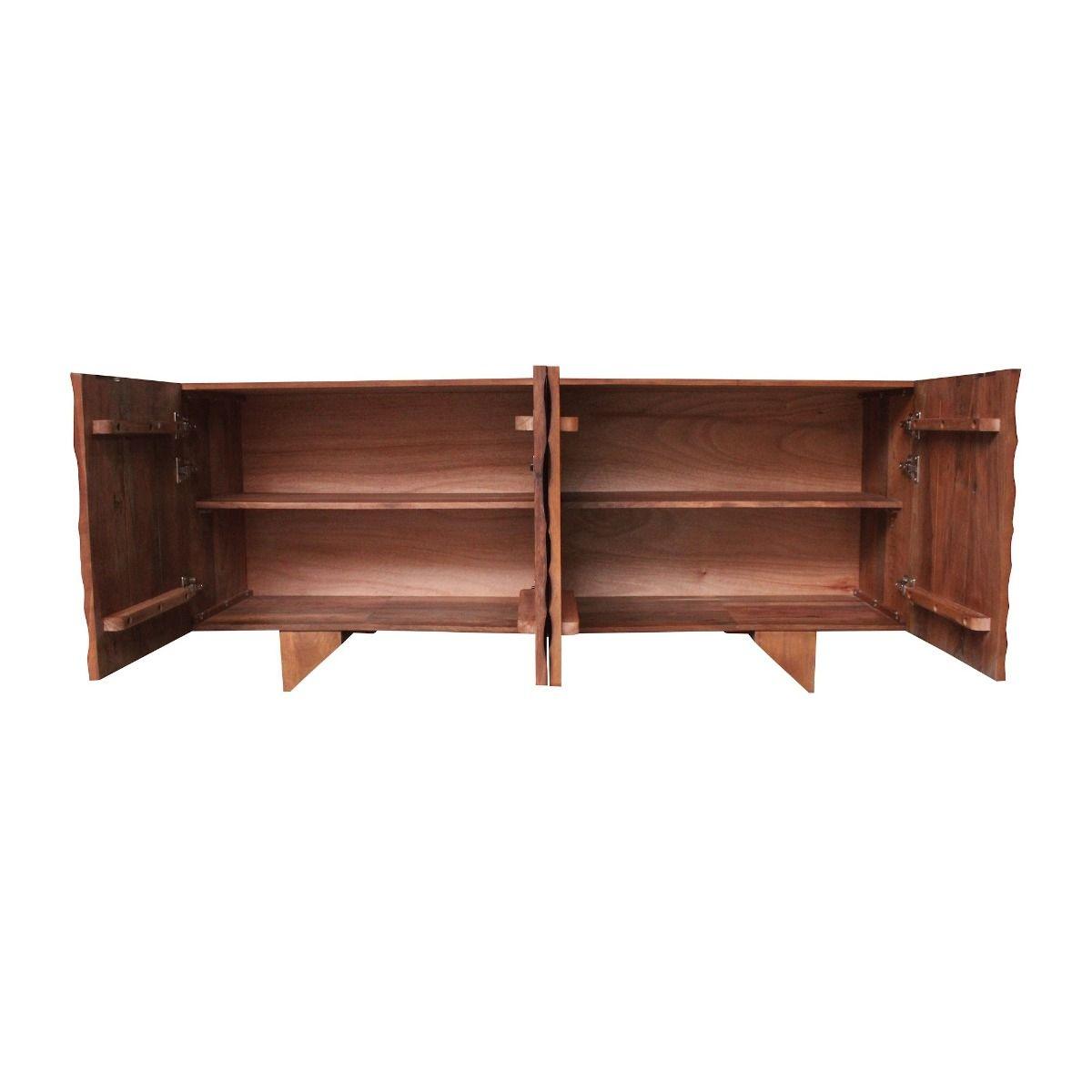 JOSEPHINE BUFFET/SIDEBOARD IN SOLID MANGO WOOD - MyChocolateWood