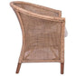KARLA RATTAN ARMCHAIR LOUNGE CHAIR HONEY BROWN - MyChocolateWood