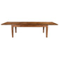 KENDALL SOLID MANGO WOOD TAPERED LEG DOUBLE EXTENSION DINING TABLE ALBANY310CM - MyChocolateWood