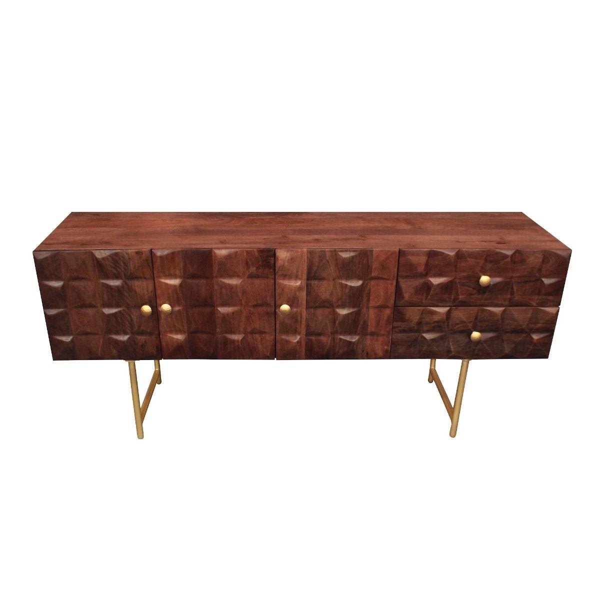 KENZO BUFFET/SIDEBOARD IN SOLID MANGO WOOD - MyChocolateWood