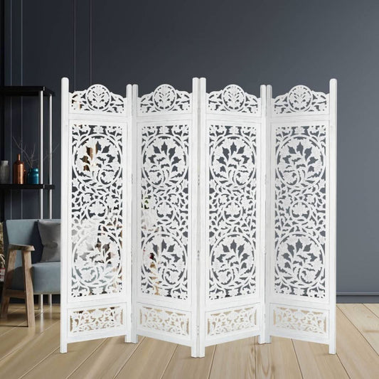 KILLARA SCREEN 200 X 2.4 X 180CM IN ANTIQUE WHITE - MyChocolateWood