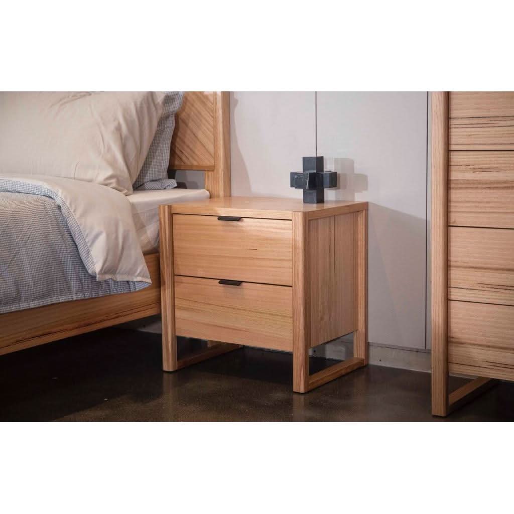 KIPLING MESSMATE TIMBER BEDSIDE TABLE NATURAL - MyChocolateWood