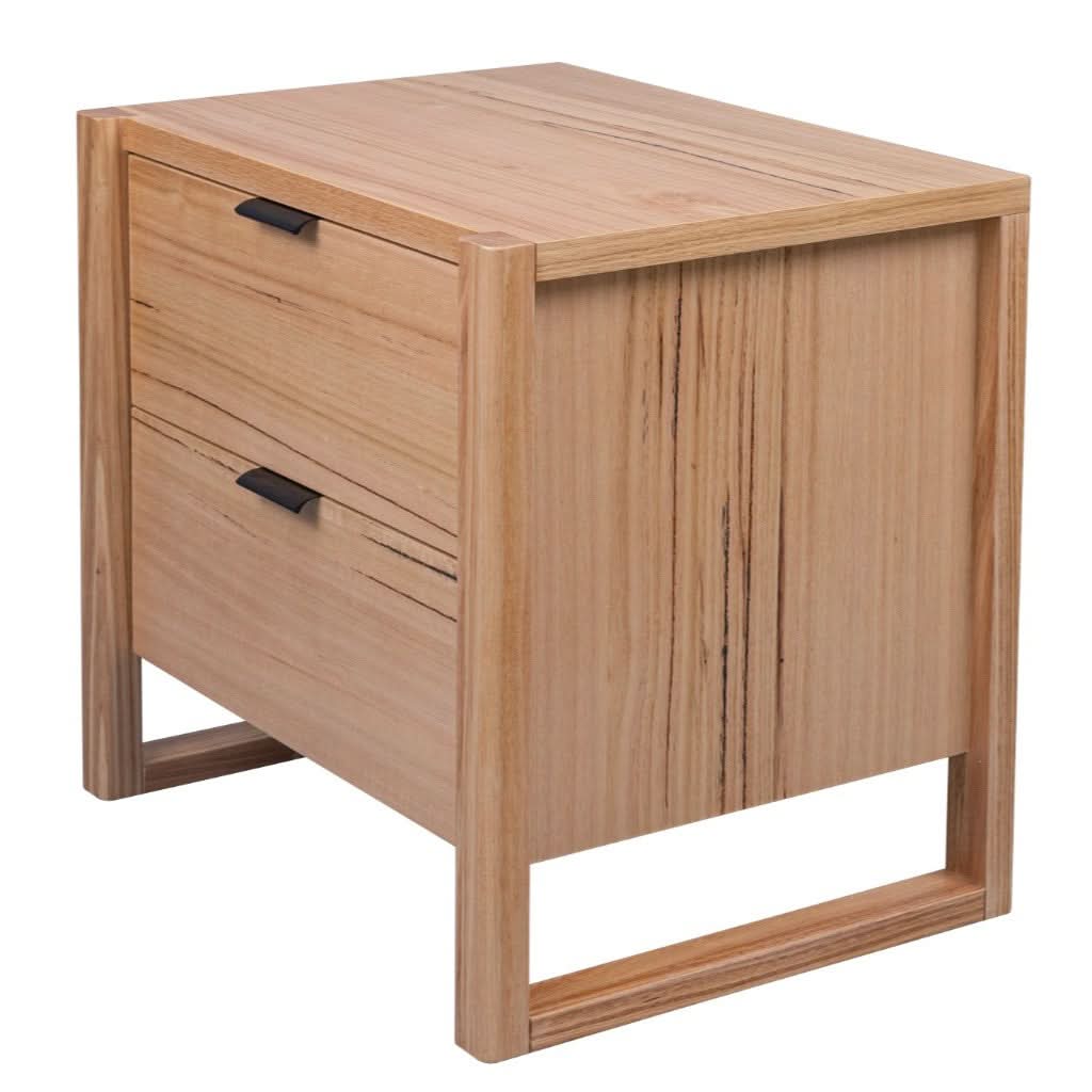 KIPLING MESSMATE TIMBER BEDSIDE TABLE NATURAL - MyChocolateWood
