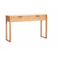 KIPLING MESSMATE TIMBER CONSOLE TABLE HALL TABLE NATURAL - MyChocolateWood