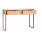 KIPLING MESSMATE TIMBER CONSOLE TABLE HALL TABLE NATURAL - MyChocolateWood