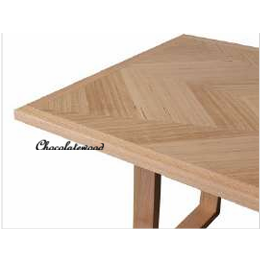 KIPLING MESSMATE TIMBER RECTANGULAR DINING TABLE NATURAL 240CM - MyChocolateWood