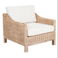 KOREEN 1 SEATER HAMPTONS RATTAN ARMCHAIR - MyChocolateWood