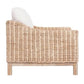 KOREEN 1 SEATER HAMPTONS RATTAN ARMCHAIR - MyChocolateWood