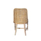 LANCASTER HAMPTONS SOLID MINDI WOOD FRAME RATTAN DINING CHAIR IN WHITEWASH - MyChocolateWood